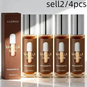 Vanilla Skin Roll on Eau Fraiche Oil - Coconut Vanilla Oil, Coconut Fragrance for Women, Alcohol-Free Long-Lasting, Perfect Gift for Dates & Parties