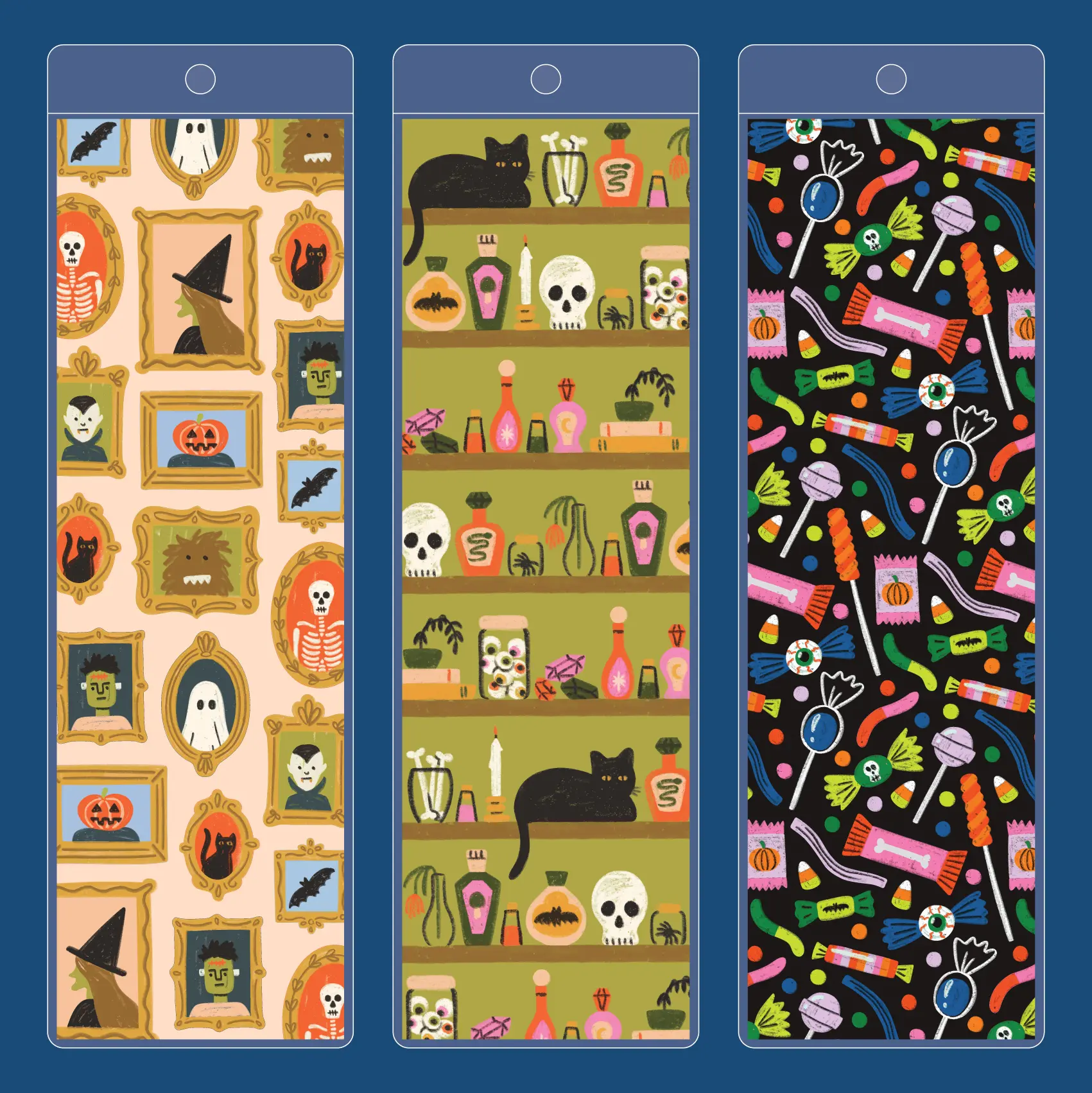 Spooky Boo-kmark Set Spooky Boo-kmark Set