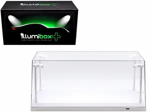 LED Display Case 1:18 Scale Car Showcase Acrylic Box USB/Battery Lighted
