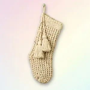 20" Confetti Fleck Waffle Kn Christmas Stocking - Hearth & Hand ™   wh Magnolia.