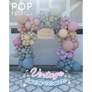 Vintage Ice Cream Balloon Arch Kit