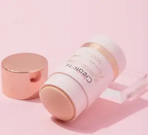 Beauty Creations Flawless Stay Primer Stick - Matte Makeup Finish, Oil Control, Pink Compact, Smooth Foundation Base, All Skin Types, 24-Month Shelf Life, Single Cosmetic Item