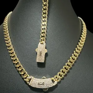 Mónaco Necklace with Gold plated -Tone Chain and Rhinestone Accents for  Women