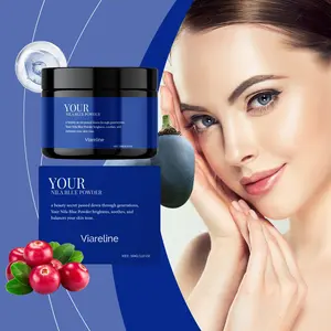 Indigo Blue Mask Powder Moisturizing Fine Pores Even Skin Tone Skincare Mask Powder, Hydrating Facial Treatment, Beauty Essentials