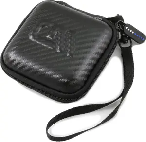 CASEMATIX EVA Carrying Case Compatible with Dual Electronics XGPS150A Multipurpose Universal Bluetooth GPS Receiver & Cable - Dustproof Padded Handheld Case Only - Compact