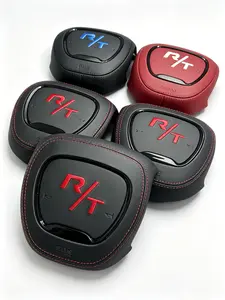 Fit Scat pack R/T Dodge Challenger Charge Durango SRT Custom replacement parts for the steering wheel center cover horn hood cover