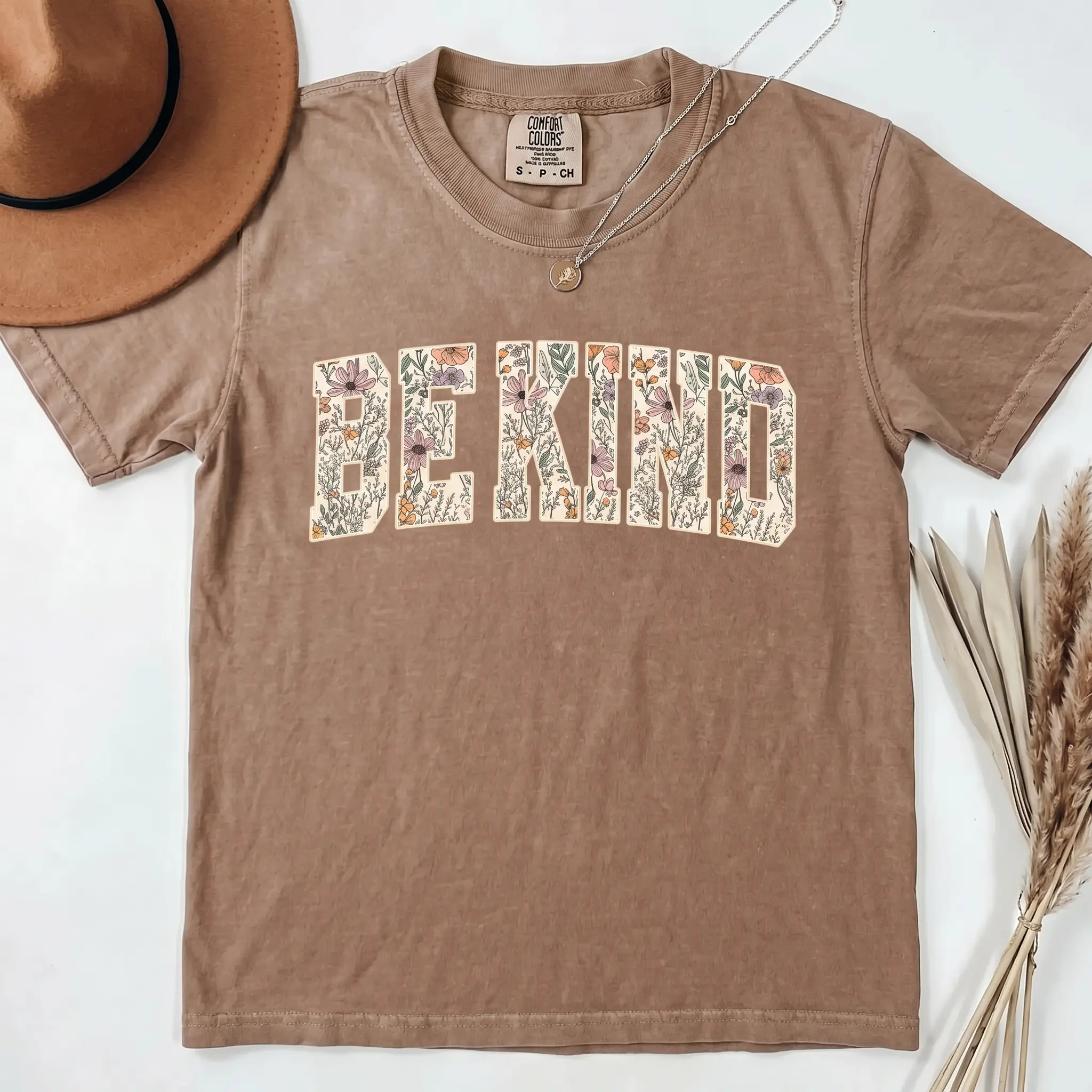Be Kind Comfort Colors T-Shirt - Motivational Teacher Tee, Choose Kindness T-Shirt, Positive Affirmation Gift, Counselor Appreciation Shirt