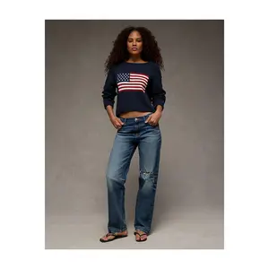 AE American Flag Graphic Sweater