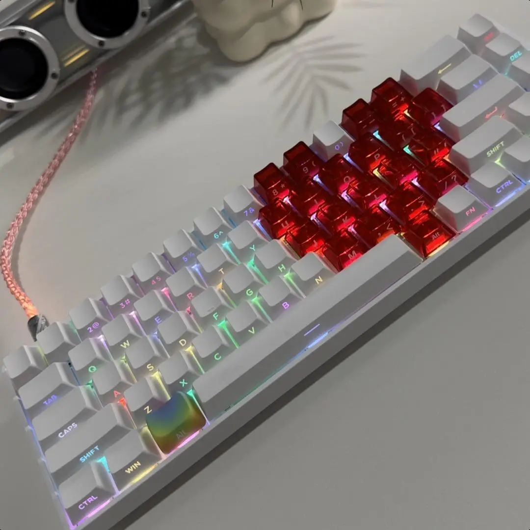 FURYCUBE x ZIFRIEND TK68 60% Creamy Mechanical Gaming Keyboard