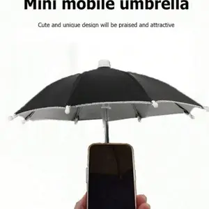 Universal Phone Umbrella Outdoor Mobile Sunshade Mini Umbrella