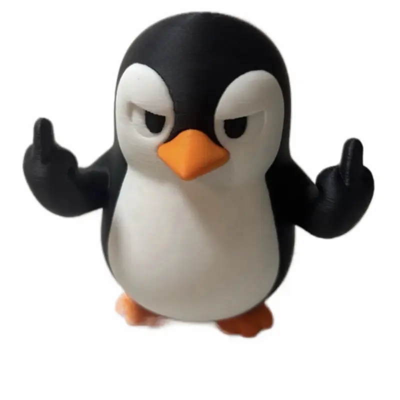 grumpy penguin grumpy penguin