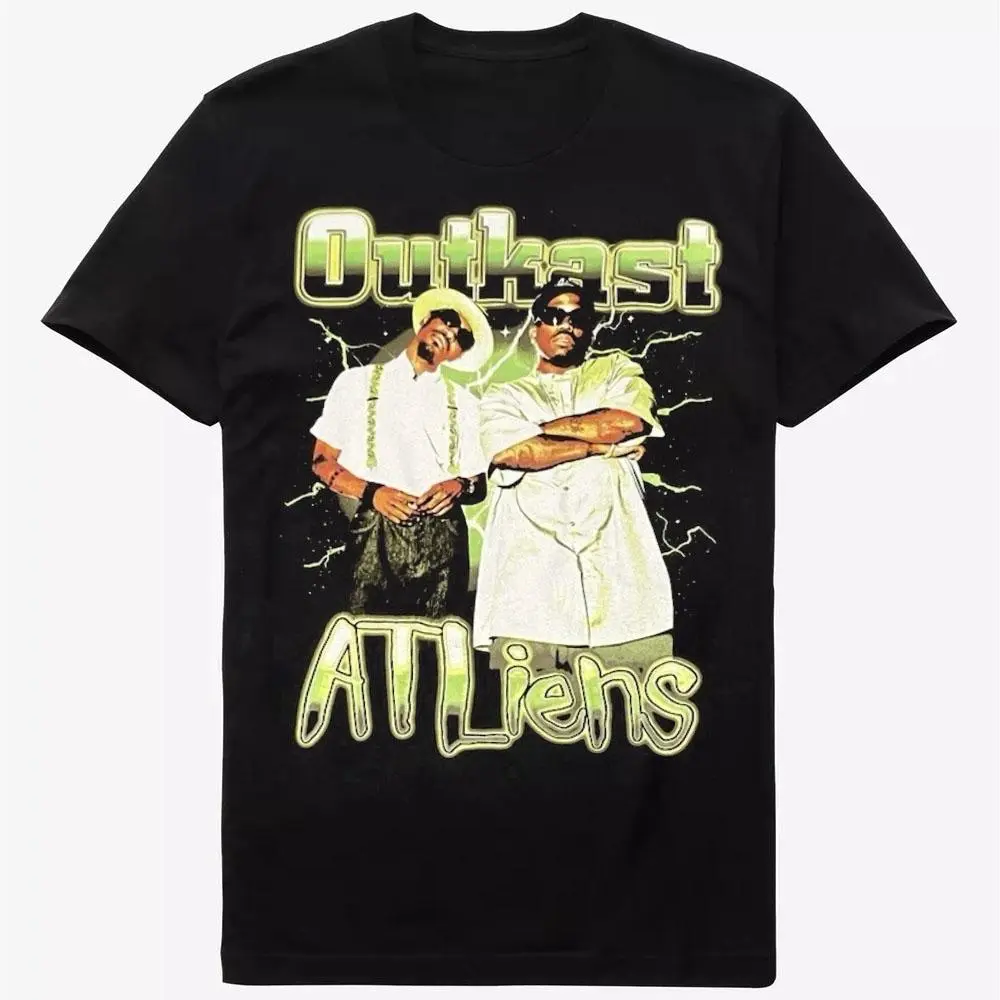 OutKast ATLiens T Shirt Unisex Trendy Streetwear Casual Music Tee