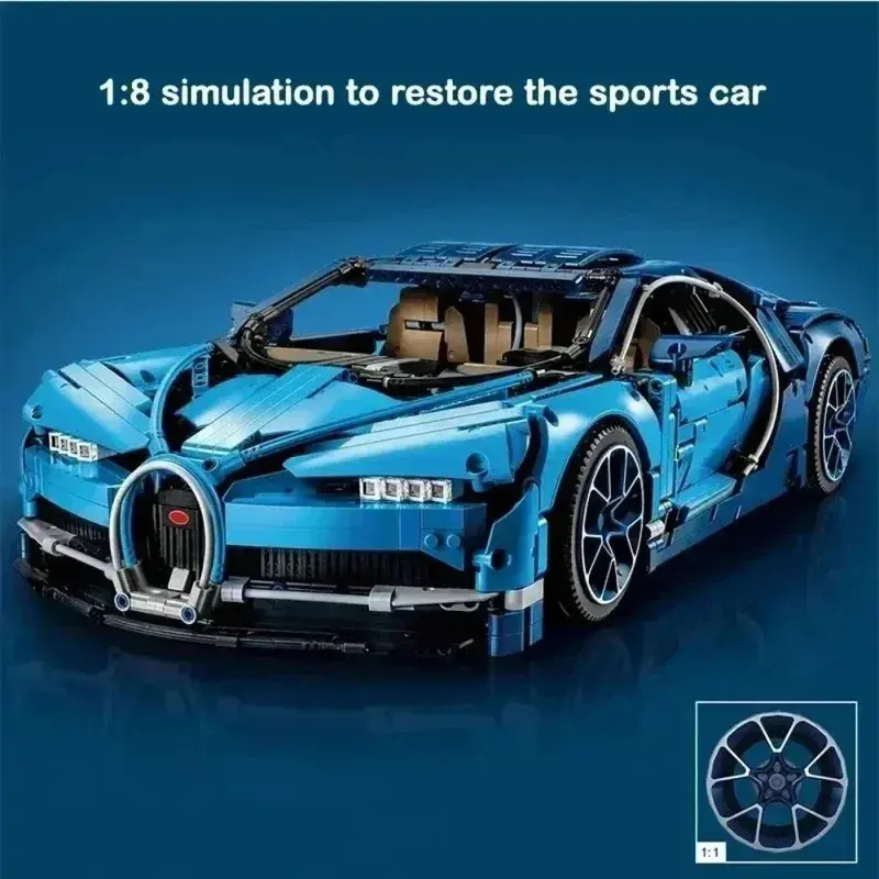 Technical Sport Car 3599PCS Model Building Blocks City Mechanical Speed Vehicle Supercar Model Car Kit Brick Puzzle Toys Kid Adult Gift Boxed