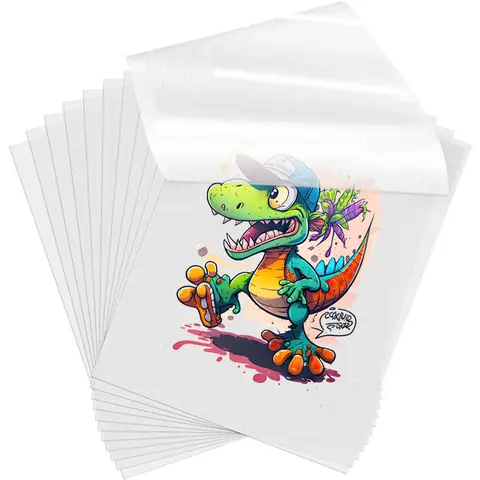 100 Sheets Premium A4 PET Transfer Film DTF Heat Transfer for DTF Printer 8.27x11.7 inch