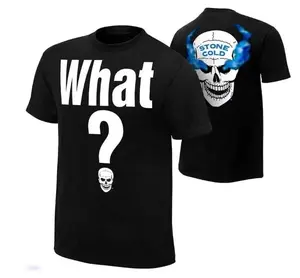 WWE Stone Cold Steve Austin Retro What T-Shirt