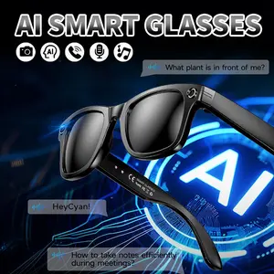 W610 Smart Glasses Bluetooth-compatible Call, 800w Pixel 1080P Camera, Wi-Fi Transmission, Real-Time Translation, Outdoor Sunglasses, Ai Wearable Headset