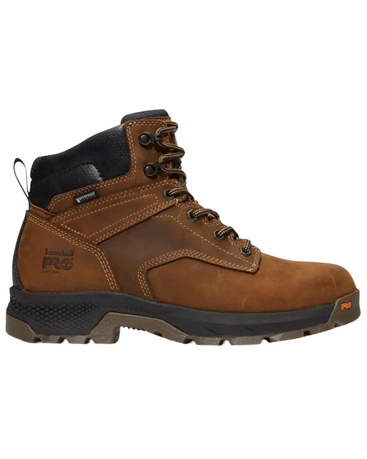 Timberland Men's Pro Men'S Tiev 6" Waterproof Work Boot Soft Toe - Tb1a5m2t214