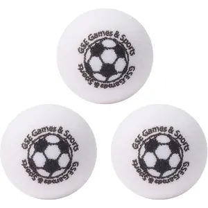 Regulation Size 35mm(1.38") Table Replacement Foosball Balls, Official Tournament Table Soccer Balls, Foosball Table Accessories