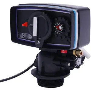 Fully Automatic Fleck 5600 12-Day Timer Valve for Water Softener Cartridges, Automatic Operation Mode for Water Softener Control Valves, Highly Automated Clock Control Valve Black Sensor