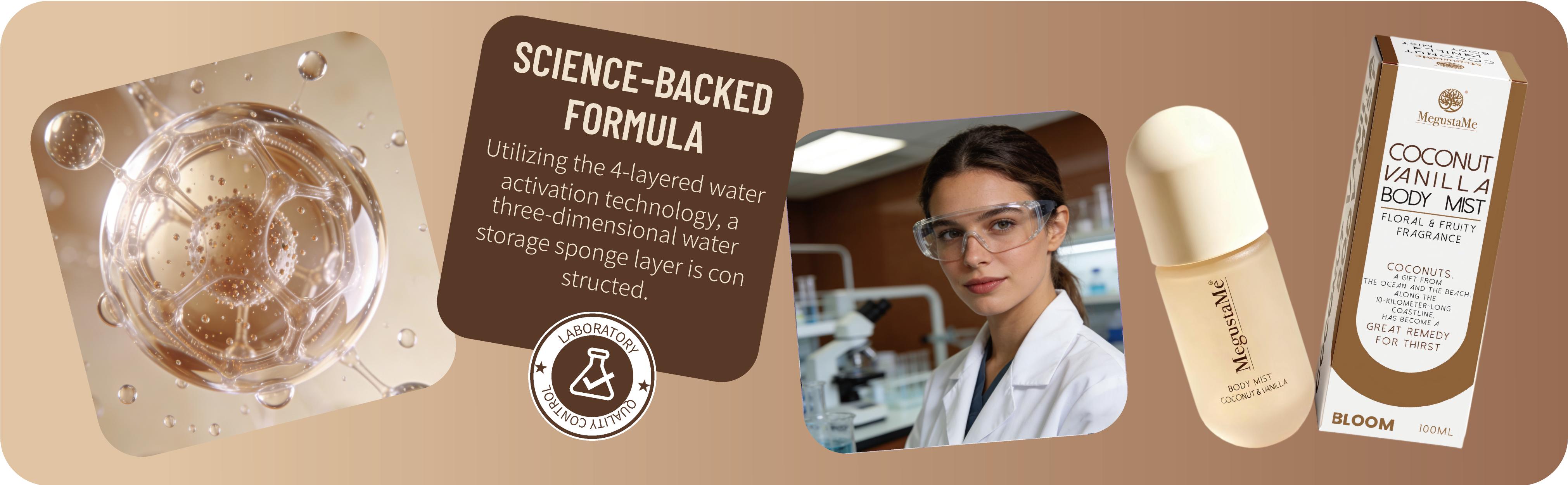 MegustaMe Fragrance Mist for Hair & Body