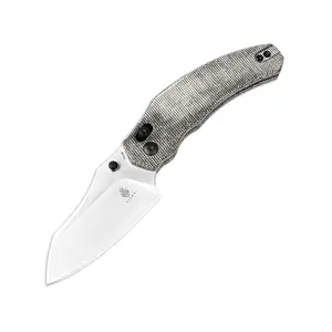 Kizer Bulldog 154CM Gray Micarta V3672C2 Kizer Bulldog 154CM Gray Micarta V3672C2