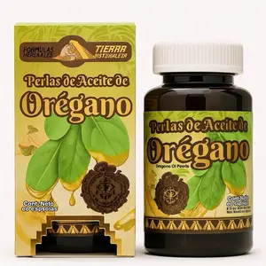 Oregano Oil Pearls | Perlas de Aceite de Orégano – Natural Immune & Respiratory Support | Apoyo Natural para Inmunidad y Sistema Respiratorio | 60 cápsulas