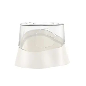 Mini and Moe Woodland Potty for Hamsters - Small Animals Supplies - Hamster Bathtub Transparent Hamster