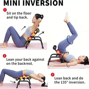 Mini Inversion Table, Full Body Stretch Machine, Ab Trainer, Fitness Yoga Chair, Total Body Workout Equipment, Fitness Equipment For Home Gym