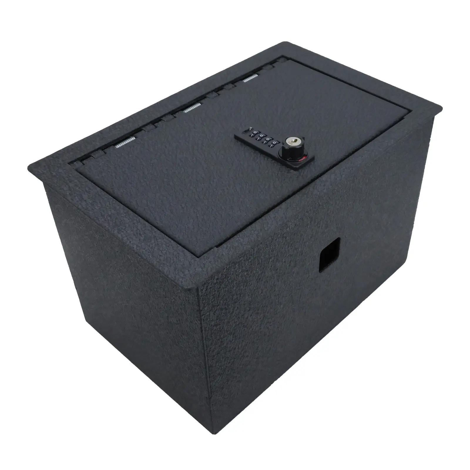 WASAI Center Console Gun Safe Compatible with Chevrolet Suburban 2015-2020, 4 Digit Combination Lock with Key