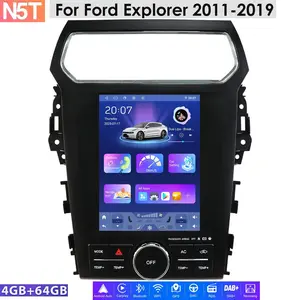 8Core For Ford Explorer 2011-2019 64GB Radio Stereo Navi Carplay GPS Touch Screen Car Stereo Wireless Android auto with WiFi