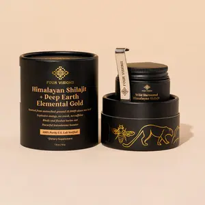 Himalayan Shilajit Resin – Pure Raw Liquid Shilajit, Authentic Himalayan Mineral Resin with Fulvic Acid for Energy, Focus & Vitality