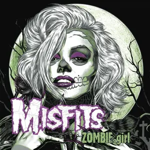 MISFITS Zombie Girl BANNER HUGE 4X4 Ft Fabric Tapestry Flag album art NEW