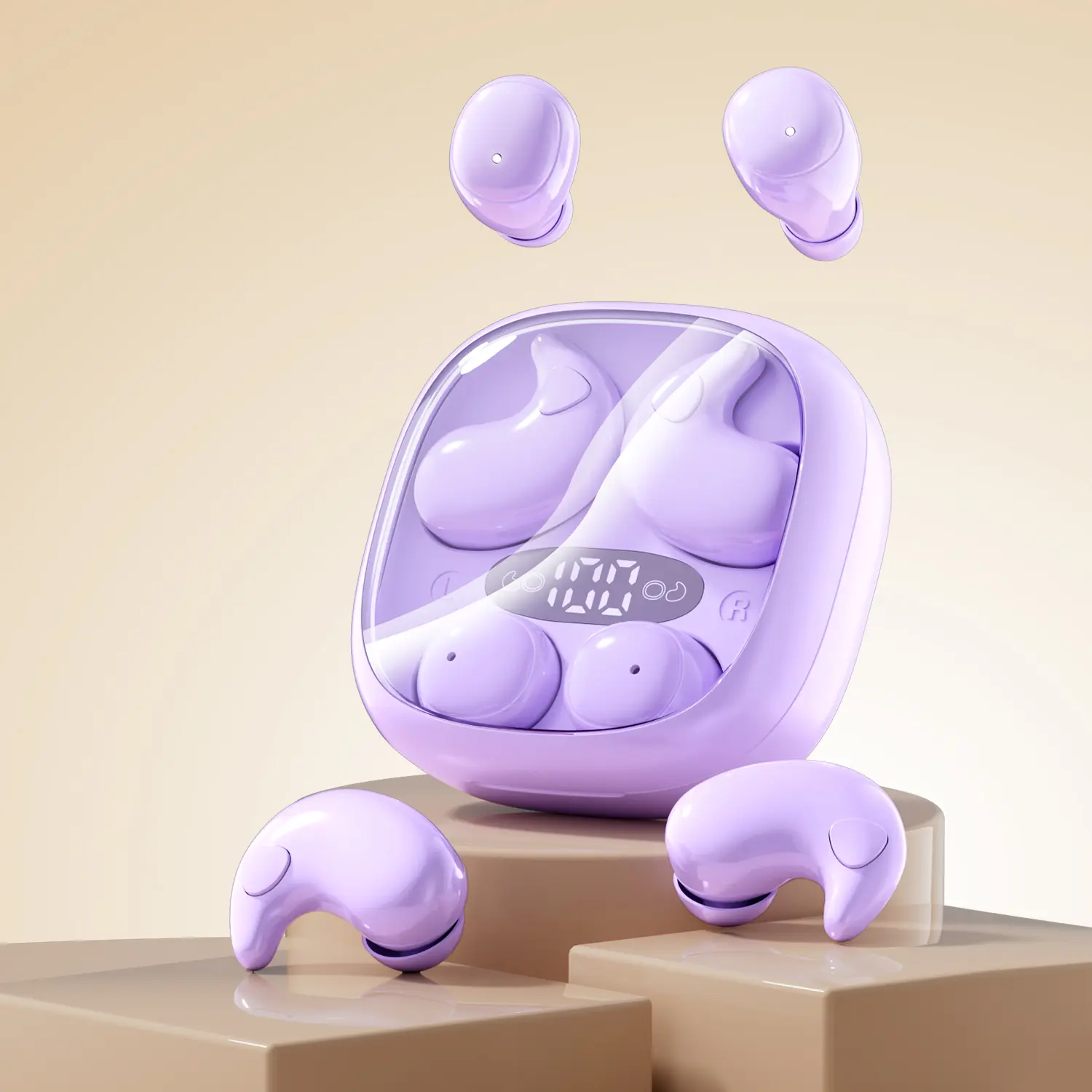 M126 -Purple -No Ear Pressure Side Sleep