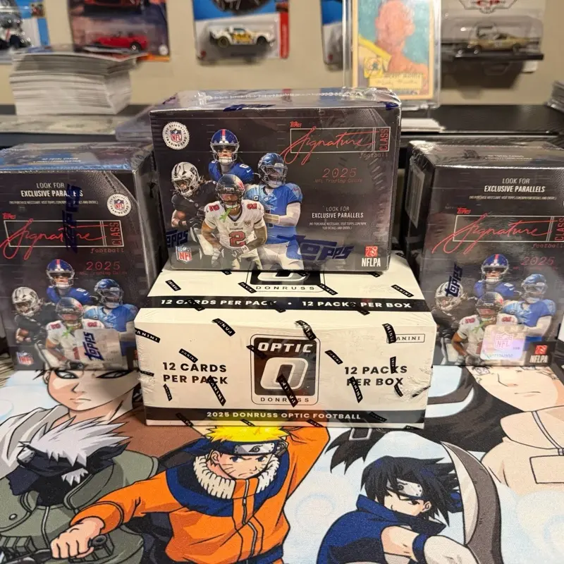 4 Box Football Break!   3-Signature    1 Optic Donruss