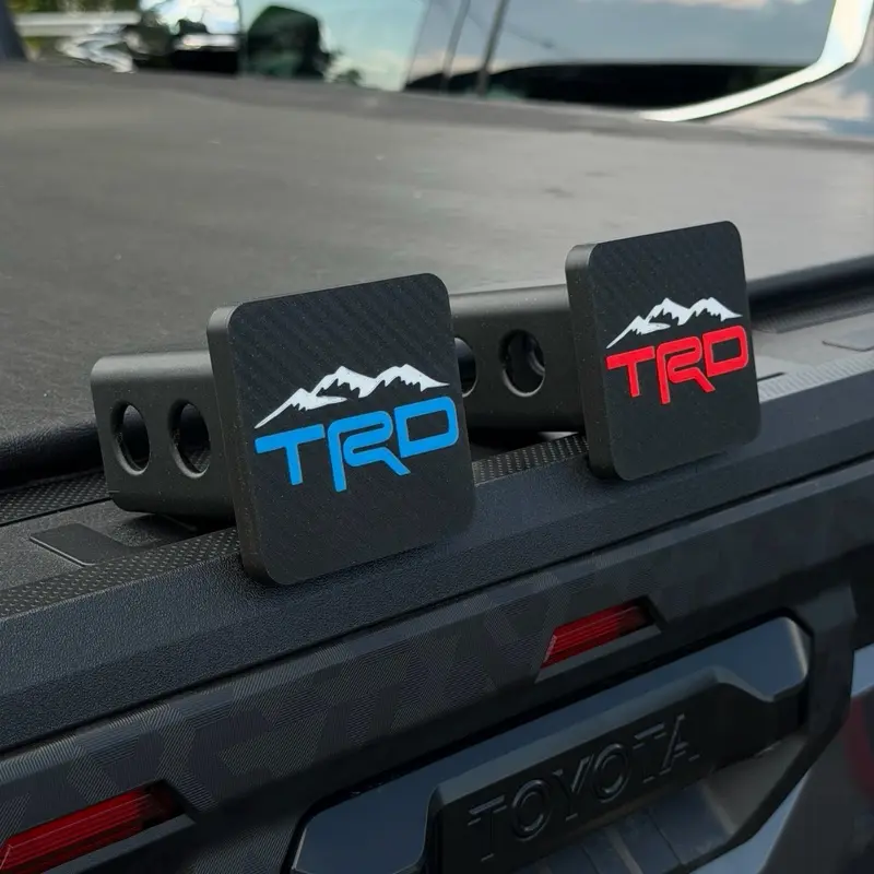 TRD Custom Mountain Hitch Cover For Toyota
