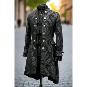ORDER OF THE DRAGON COAT - BLACK TAPESTRY