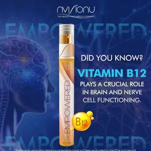 Empower vitamin B12 sublingual  8 spray debajo de la lengua se deja por 10 segundos y actúa rápidamente