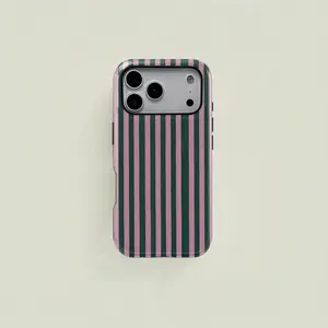 Striped Vertical Stripe Phone Case, Durable Two-In-One Protection,phone Case Suitable for Iphone 11/12/13/14/15/16/17 Pro Promax Plus Air and Samsung S22/S23/S24/S25 Plus Ultra Fe