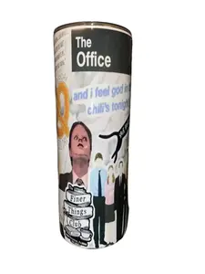 The Office - Character TV Line-Up - 20oz oz. 20 oz 20oz. - Skinny Sublimation Tumbler - Amy's Tumbler Junkies - Your Favorite Tumbler Shop!