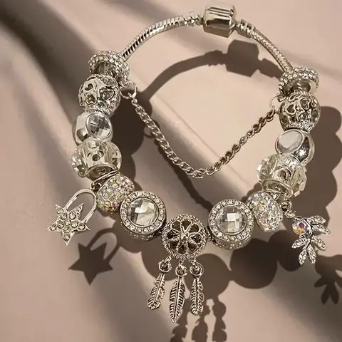 Y2K Style Charm Bracelet, Fashionable Jewelry for Women & Girls, Trendy All-match & Exquisite Jewelry for Birthday Gift, Beaded Bracelet, Fashion Bracelets
