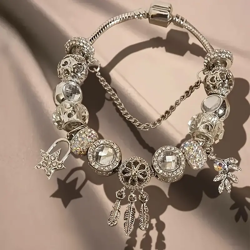 Y2K Style Charm Bracelet, Fashionable Jewelry for Women & Girls, Trendy All-match & Exquisite Jewelry for Birthday Gift, Beaded Bracelet, Fashion Bracelets