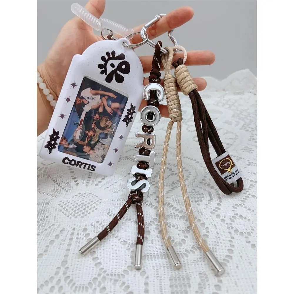 Kpop Idol CORTIS Periphery Handmade Rope Keychain Backpack Keychain Martin James Juhoon Seonghyeon Keonho Fans Collection Gifts