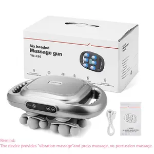 18-head Fascia Massage Machine, Electric Handheld Muscle Massager, Deep Tissue Muscles Massager, Professional Muscle Relaxation Tool for Home & Travel