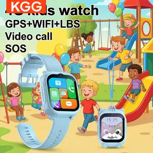 Kids 4G Smart Watch with SIM Card, GPS & WiFi Location Tracking, Voice & Video Call, SOS, Camera, Alarm, Call Back, Monitoring & Waterproof. Perfect Student Wrist Watch for Children.