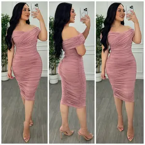 All Eyes On Me Dress (Mauve)