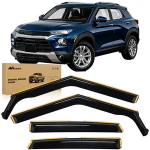 Nilight Durable in Channel Rain Guards for Chevrolet/Chevy Trailblazer 2021 2022 2023 2025 Window Deflectors,Vent Window Visors-4pcs Car Cover Truck Vehicle  dealsforyoudays