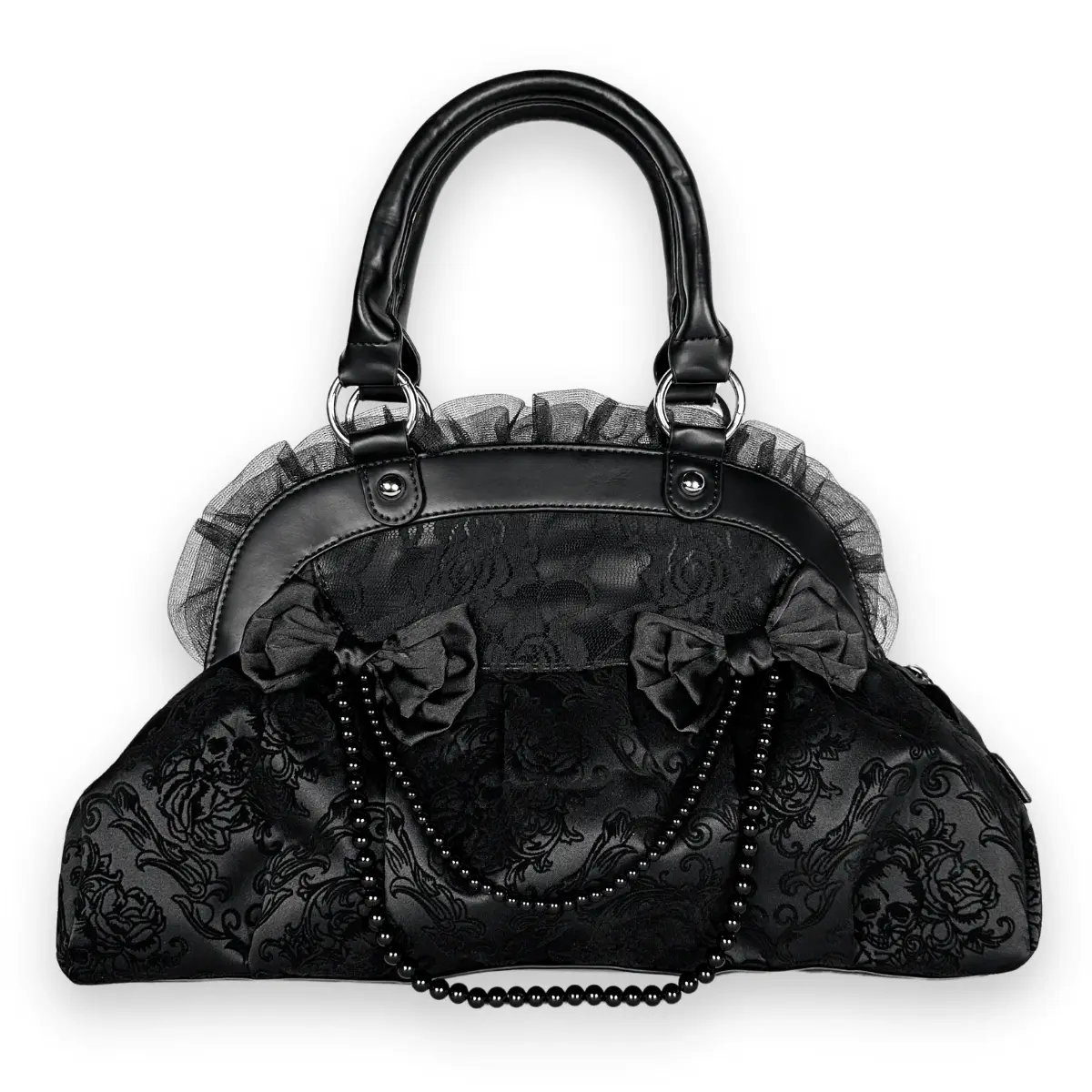 Lenora Lace Bow Handbag