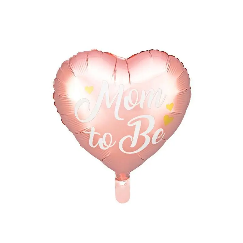 Mom to Be Heart Balloon - Unique Design for Pregnant Women, Ideal for Gifting and Celebrating Baby's Birth