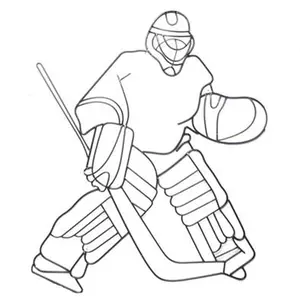 Ice Hockey Metal Wall Décor – Ice Hockey Player, 29.25 High