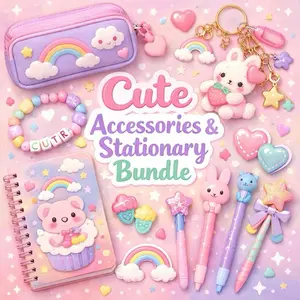 1 MariviScoopy Accessories and Stationary kit set 1 MariviScoopy Accessories and Stationary kit set